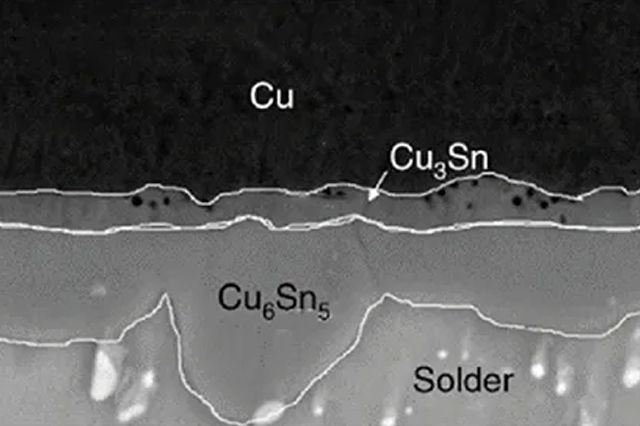回流焊过PCB板时金手指与焊锡生长反应