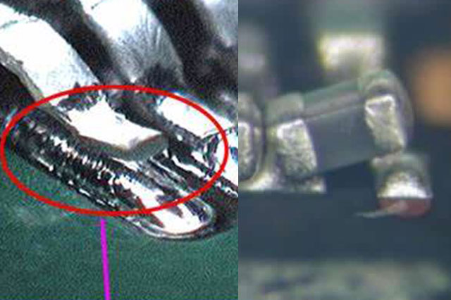 SMT生产线中翘脚和立碑有什么区别